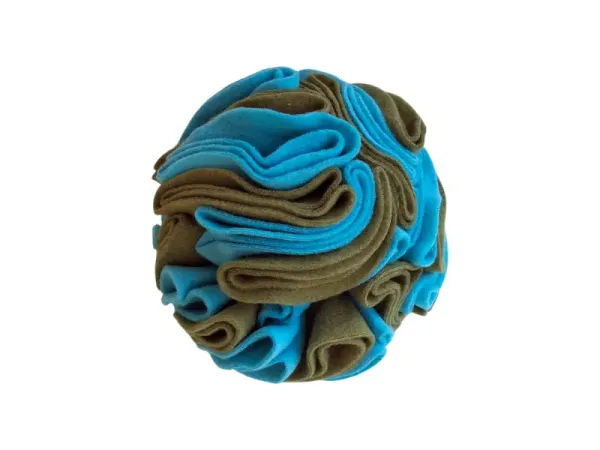 Schnüffelball Duo dunkelgrün-hellblau